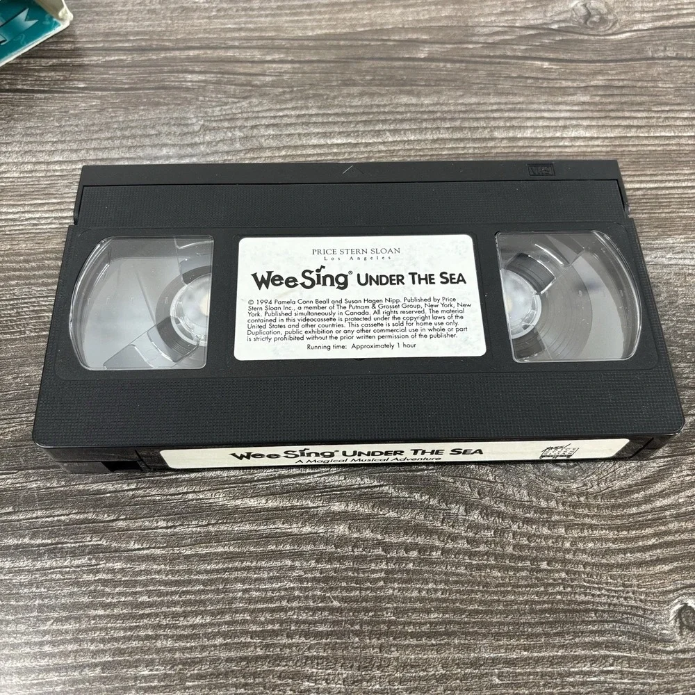 WEE SING-Under the Sea 1994 VHS